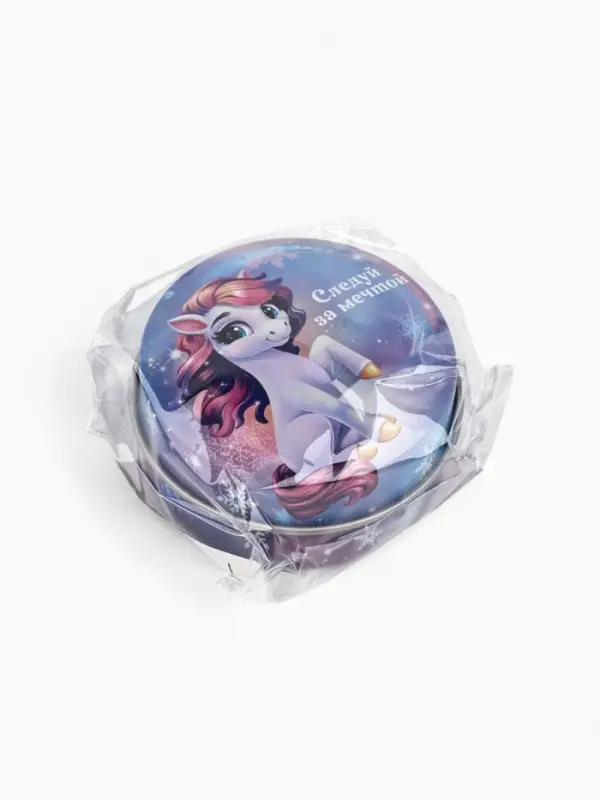 Свеча ароматическая новогодняя в банке «Следуй за мечтой» аромат лаванда, 4.8 см Свеча ароматическая новогодняя в банке «Следуй за мечтой» аромат лаванда, 4.8 см