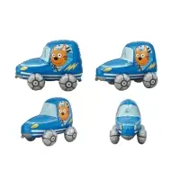 Воздушный шар фольгированный 3D 29" «Три Кота. Коржик в машине» Воздушный шар фольгированный 3D 29" «Три Кота. Коржик в машине»