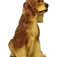 Садовая фигура из полистоуна &laquo;Собака Спаниель&raquo;, 33&times;21&times;25 см