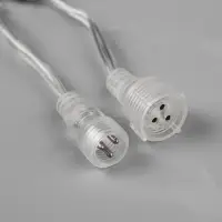 Гирлянда &laquo;Бахрома&raquo; 3&times;0.6 м, IP44, УМС, прозрачная нить, 160 LED, свечение синее, мерцание белым, 220 В