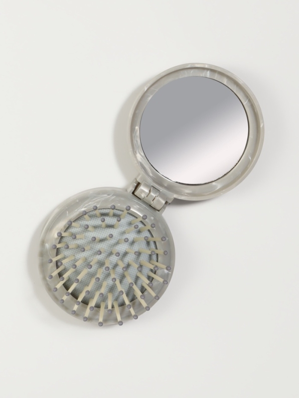 Расческа массажная складная круг МРАМОР d7/7,5*7*2,5см пластик серый пакет QF Расческа массажная складная круг МРАМОР d7/7,5*7*2,5см пластик серый пакет QF