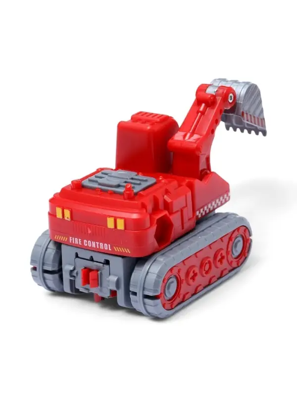 Робот-трансформер «Огнеборец» 5в1, собирается из 5 машинок, подвижные детали Робот-трансформер «Огнеборец» 5в1, собирается из 5 машинок, подвижные детали