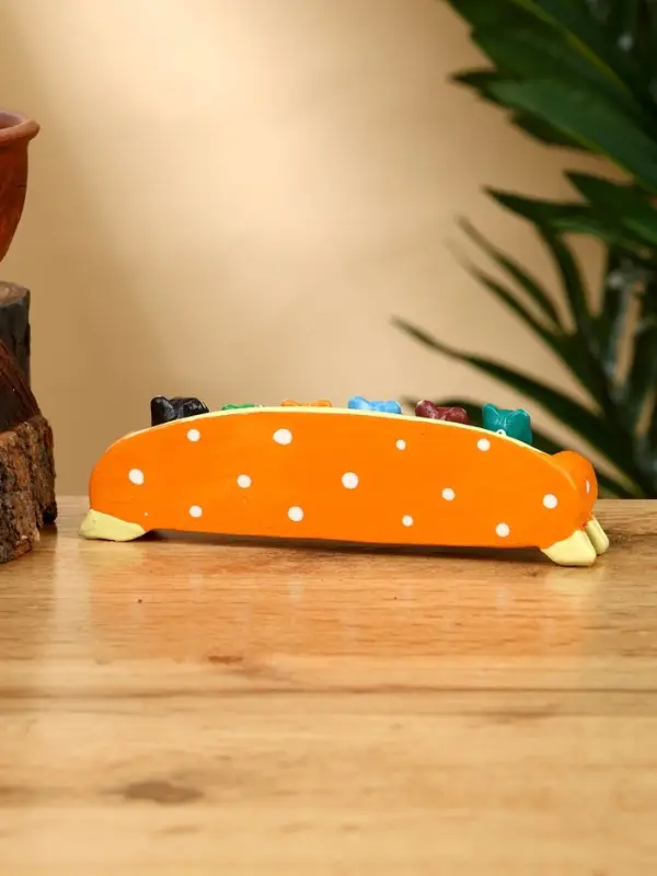 Сувенир Сувенир "Лягушата на скамейке" дерево 14х3х4 см