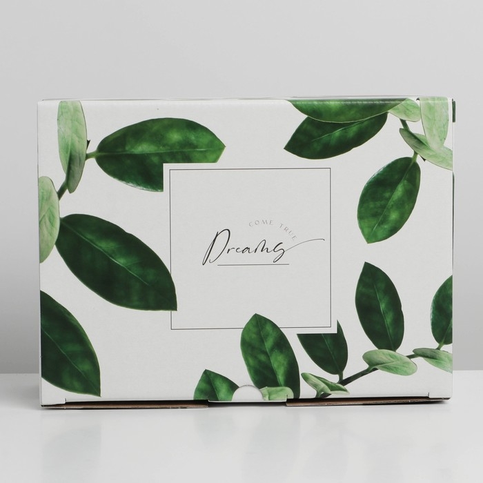 Коробка‒пенал, упаковка подарочная, «Dreams», 26 х 19 х 10 см Коробка‒пенал, упаковка подарочная, «Dreams», 26 х 19 х 10 см