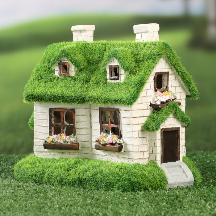 Садовый фонарь  Садовый фонарь "Домик Феи" 20х10х16см