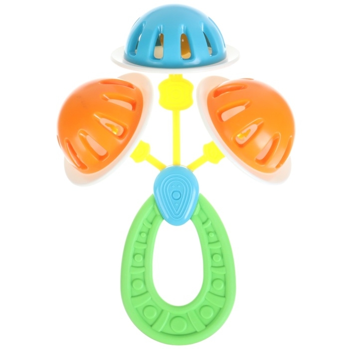 Погремушка - прорезыватель «Планеты», эластичная ручка, виды и цвет МИКС Погремушка - прорезыватель «Планеты», эластичная ручка, виды и цвет МИКС
