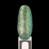 Гель лак для ногтей, «Chameleon», 3-х фазный, 8мл, LED/UV, цвет зелёный/жёлтый (01)