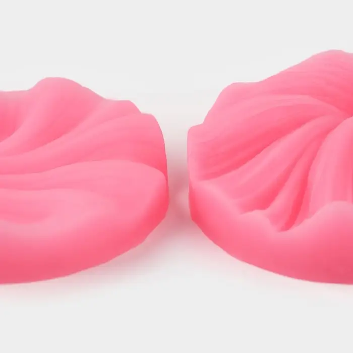 Молд кондитерский &laquo;Лист герани&raquo;, силикон, 2 предмета, 7.5&times;7 см, МИКС