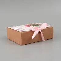 Коробка подарочная складная двухсторонняя, упаковка, &laquo;От всей души&raquo;, 16.5&times;12&times;5 см