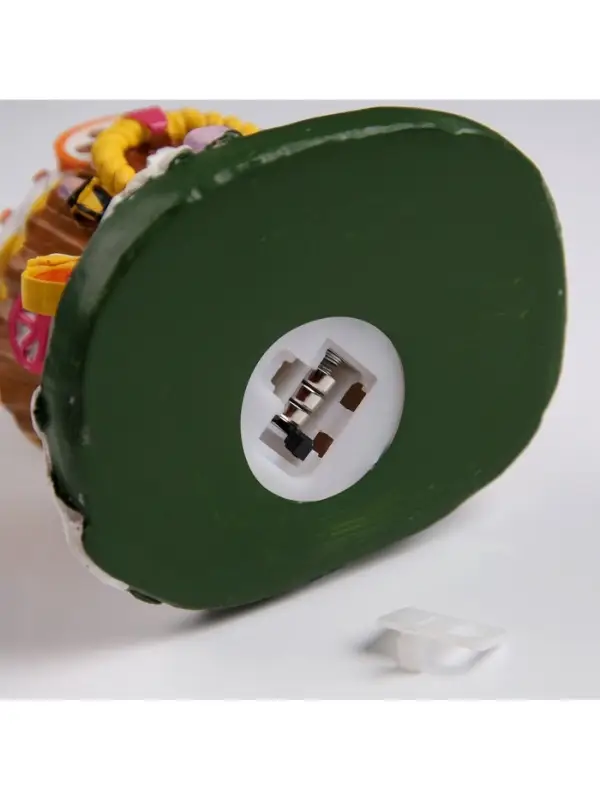 Светодиодная фигура &laquo;Сладкий домик&raquo; 13&times;12&times;9 см, полистоун, от батареек LR44&times;3, свечение тёплое белое