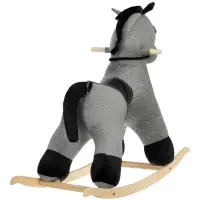 Качалка &laquo;Конь Восток&raquo;, светло - серая, МИКС