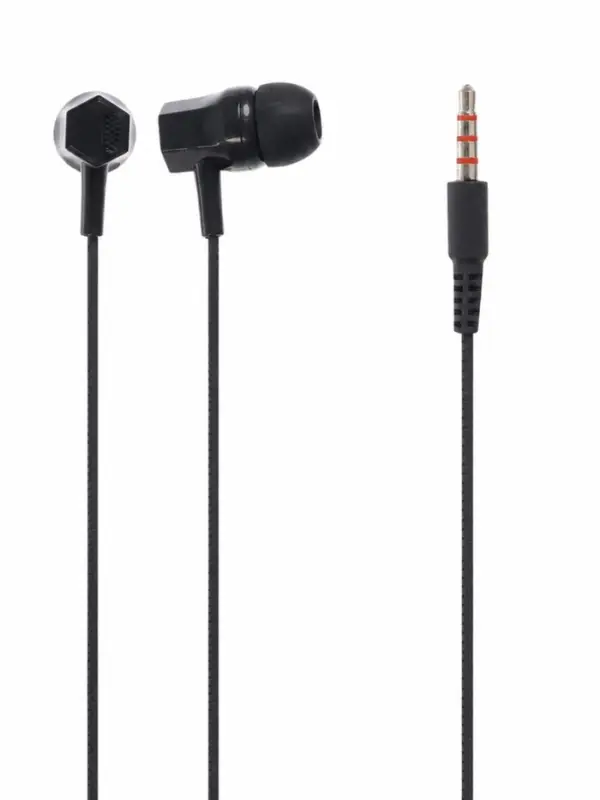 Наушники проводные SY-007, вакуумные, микрофон, Jack 3.5 мм, чёрные