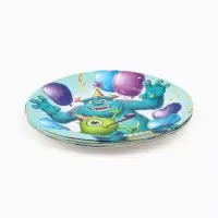 Тарелка одноразовая бумажная 18 см, Корпорация монстров