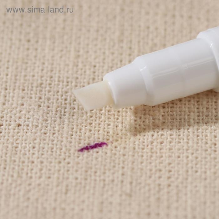 Маркер для ткани, самоисчезающий, с корректором, цвет фиолетовый Маркер для ткани, самоисчезающий, с корректором, цвет фиолетовый
