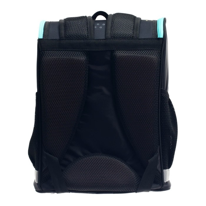 Ранец школьный Стандарт, 36 х 26 х 16 см, + мешок для обуви 40 х 32 см, Calligrata П Ранец школьный Стандарт, 36 х 26 х 16 см, + мешок для обуви 40 х 32 см, Calligrata П "Гейм", чёрный