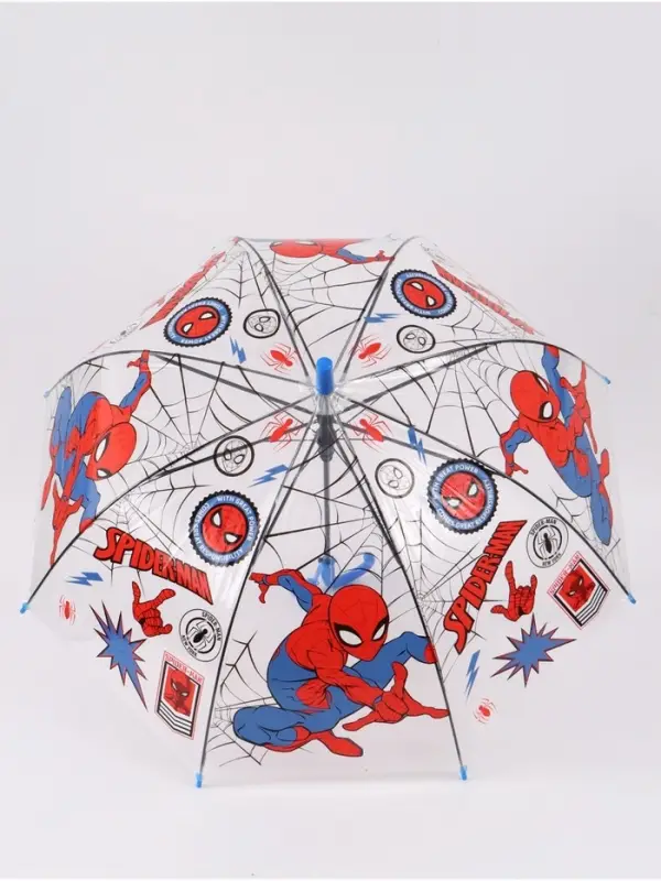 Зонт детский прозрачный купол, d=76 см, &laquo;Супергерой&raquo;
