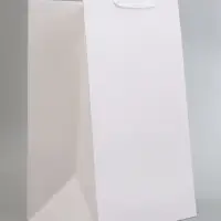 Пакет подарочный с окном, белый, 50&times;30&times;25 см