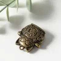 Сувенир металл "Котик Манэки-нэко" 1х3х3,3 см