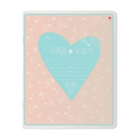 Тетрадь школьная А5,18л,клетка,MY LOVE,5диз,10шт/уп,7-18-1155/1