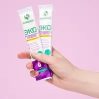 Отбеливатель-пятновыводитель Synergetic, гипоаллергенный, биоразлагаемый, 50 стиков