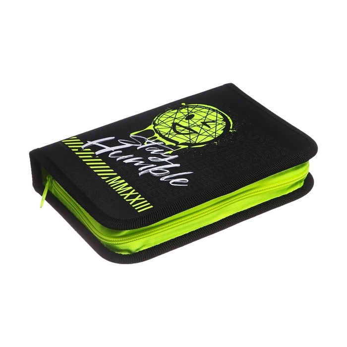 Пенал 1 секция, 140 х 200 х 40 мм, 2 откидные планки, тканевый, ПКТ 09-20 Пенал 1 секция, 140 х 200 х 40 мм, 2 откидные планки, тканевый, ПКТ 09-20 "На позитиве"