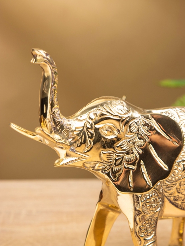 Сувенир Сувенир "Слон" латунь 20х6,5х17 см