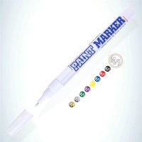 Маркер лаковый MunHwa 2 мм белый