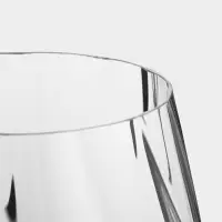 Бокалы для белого вина CRYSTAL BOHEMIA CREX OPTIC, 480 мл, набор 2 шт., стекло, прозрачные