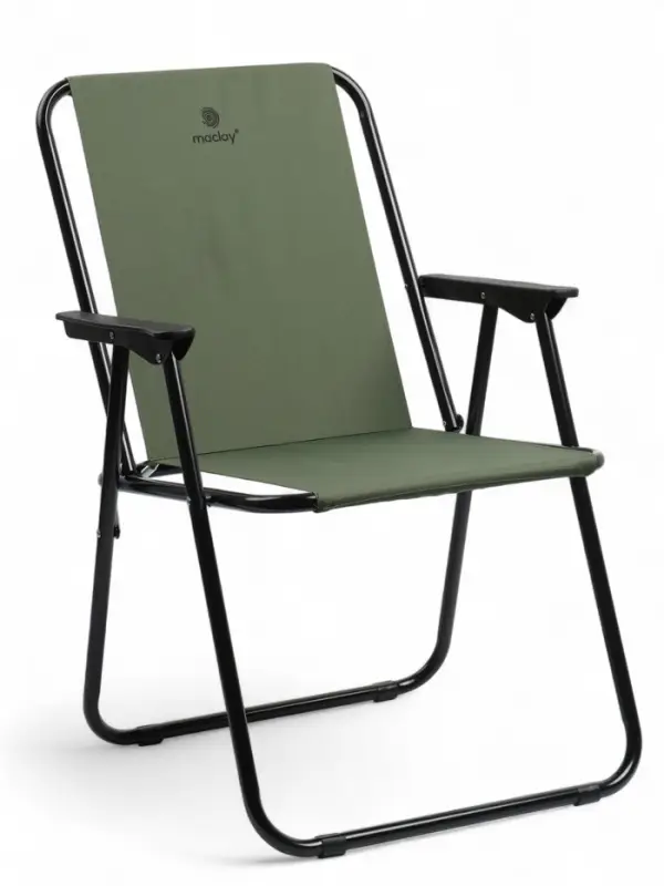 Кресло складное maclay, 50&times;50&times;75 см, до 100 кг, зелёное