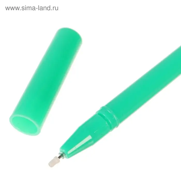 Ручки гелевые новогодние, чёрный стержень, 3 штуки