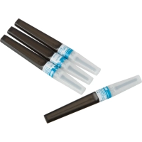 Игла двусторонняя с визуал. камерой 22G 0.7х38 мм черная 100 шт/уп