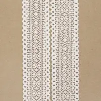 Кружево эластичное, 40&plusmn;5 мм &times; 10 &plusmn; 1 м, цвет белый