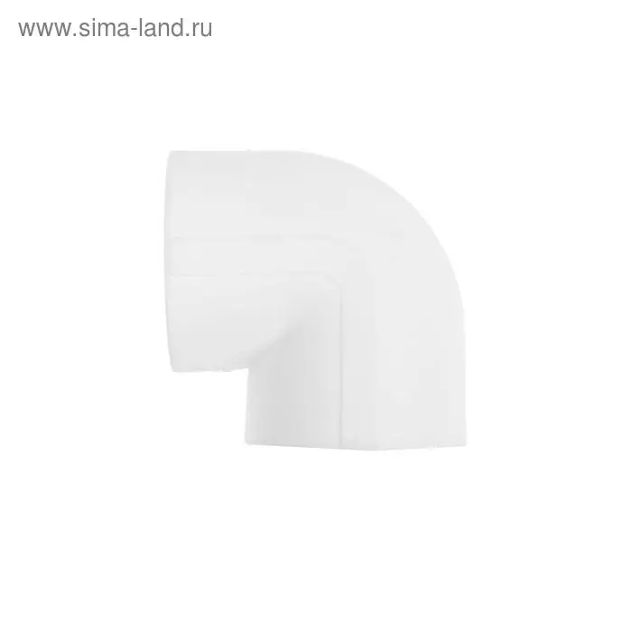 Угольник "СТМ", полипропиленовый, d=20 мм, 90°