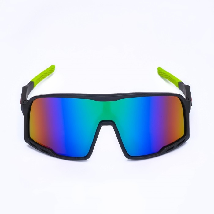 Очки солнечные мужские спортивные Очки солнечные мужские спортивные "Мастер К", uv 400, ширина 14.1 см, дужка 13.4 см, линза 7.2 х 5.3