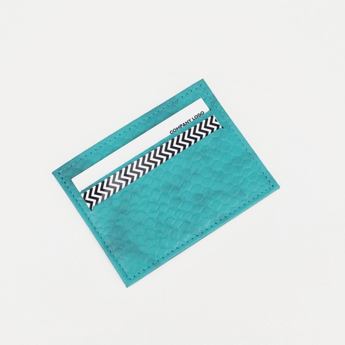 Картхолдер TEXTURA, цвет бирюзовый Картхолдер TEXTURA, цвет бирюзовый
