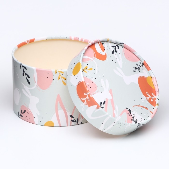 Коробка "Веточки и яйцо", завальцованная, 13 х 8,5 см