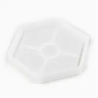 Молд силиконовый универсальный. Формочка для творчества &laquo;Поддон Шестиугольник&raquo;, 10.5&times;12 см
