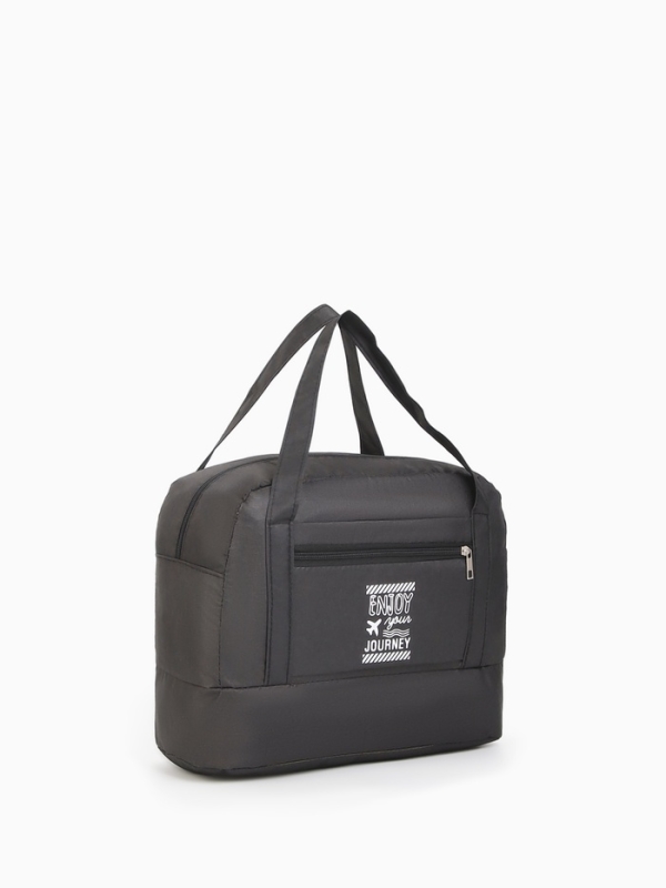 Сумка дорожная на молнии, чёрная Сумка дорожная на молнии, чёрная