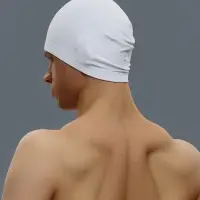Шапочка для плавания взрослая ONLYTOP Swim, тканевая, обхват 54-60 см