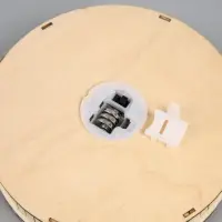 Ёлочная игрушка &laquo;Лосёнок&raquo;, 13.5&times;3 см, 1 LED, от батареек, свечение тёплое белое