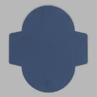 Конверт подарочный для сертификата, 10.5&times;7.2 см, синий