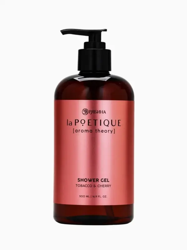 Гель для душа парфюмированный, аромат табак и вишня, 500 мл, laPOETIQUE