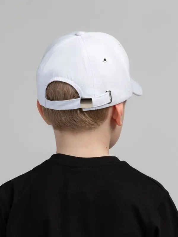 Бейсболка детская Capture Kids, белая Бейсболка детская Capture Kids, белая