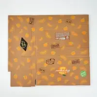 Коробка складная, с крышкой, "Яркие мандарины",Чебурашка, 31 х 25,5 х 16 см