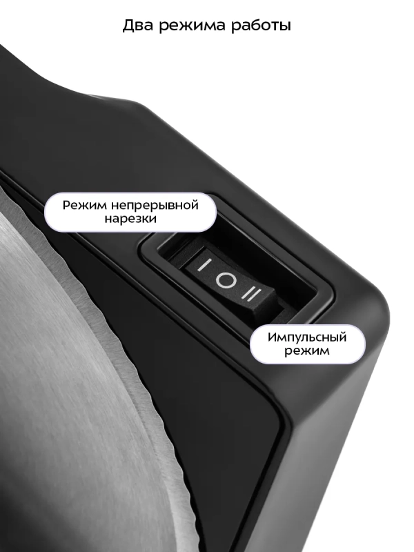 Ломтерезка слайсер для нарезки электрический КТ-9952 Ломтерезка слайсер для нарезки электрический КТ-9952