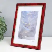 Фоторамка пластик "Офис 8" 15х21 см, яшма