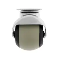 Колесо поворотное CAPPIO, покрытие TPR, d=50 мм, 4 шт.