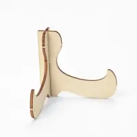 Меловой ценник &laquo;На подставке&raquo; 10&times;5&times;7, вытянутые углы, (фасовка 10 шт.), цвет чёрный