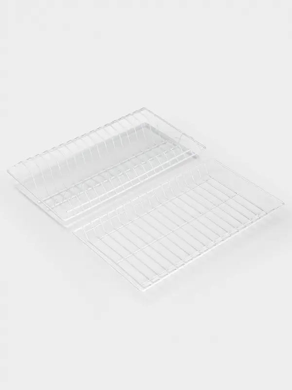 Сушилка для посуды с поддоном для шкафа 50 см, 46.5&times;25.6 см, белая