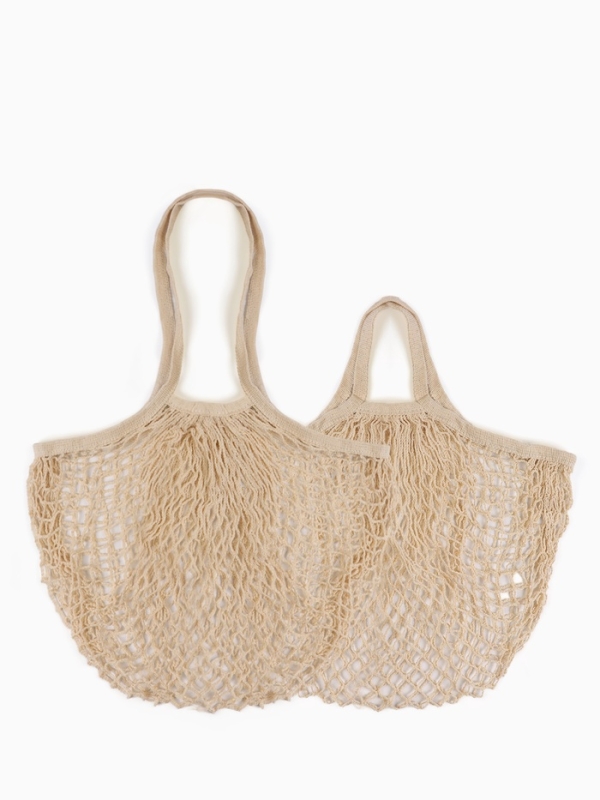 Набор авосек: 41 х 27 см и 37 х 20 см, клетка 1.5 см, бежевые Набор авосек: 41 х 27 см и 37 х 20 см, клетка 1.5 см, бежевые